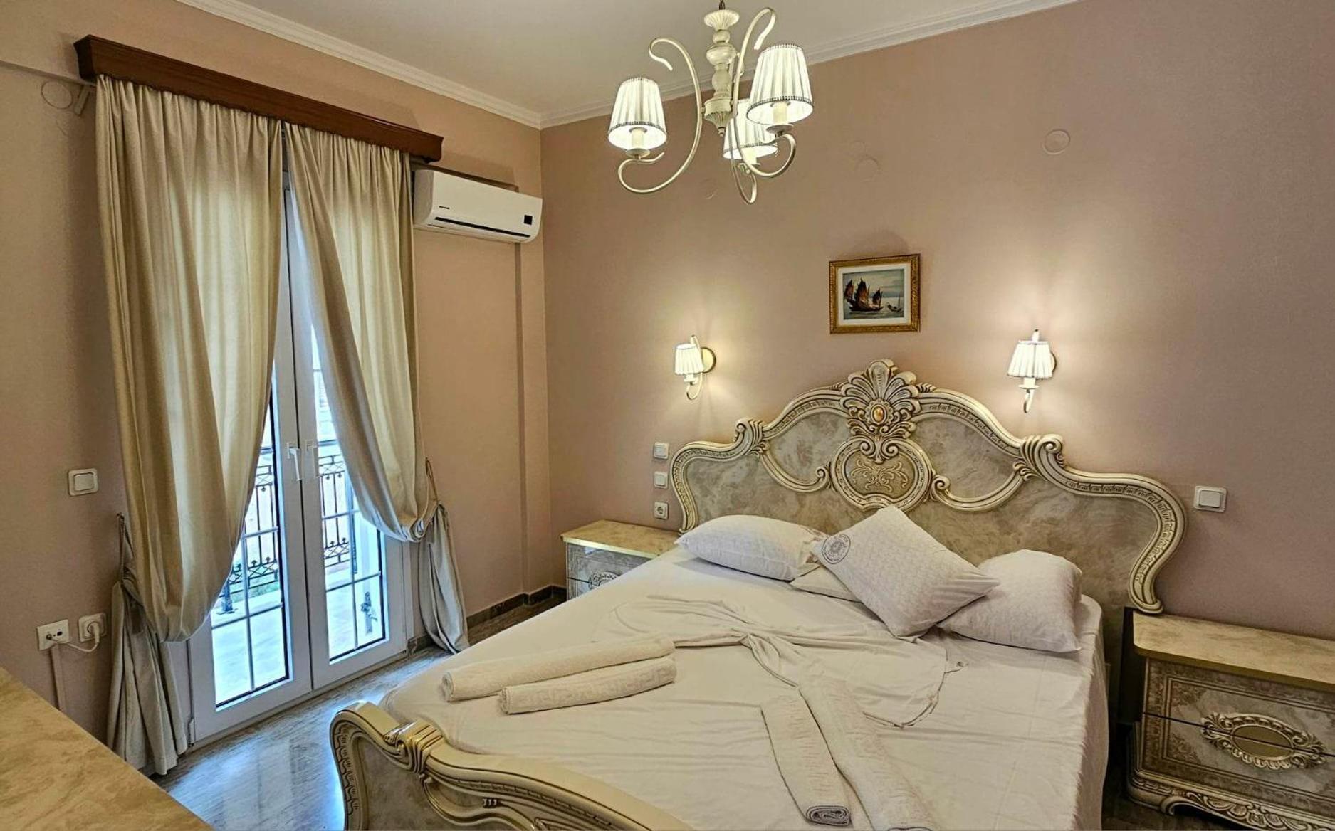 Stellatos House Apartman Pórosz Szoba fotó